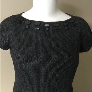 Jones New York dark grey dress